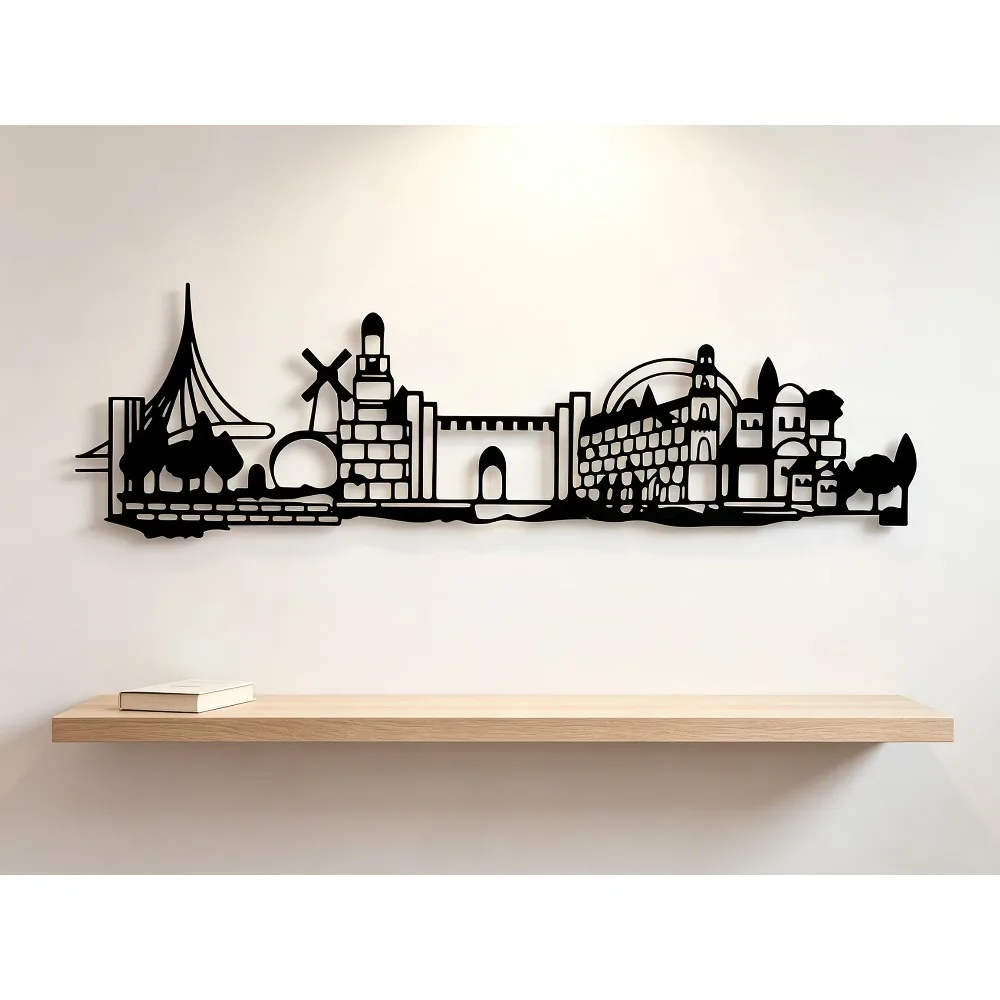CIFBUY Iron Wall Art Jerusalem - Art & Craft World recension och pris