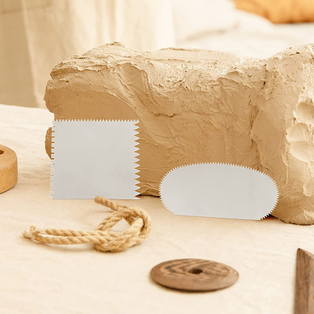 2Pcs Ergonomic Clay Scraper To - Polymer Clay Set recension och pris