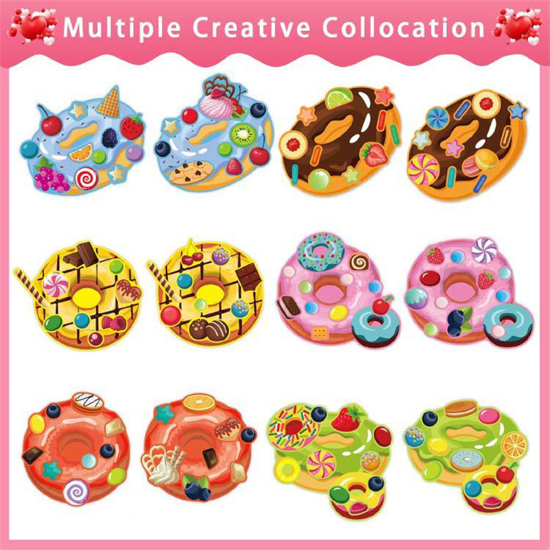 Make a Face Donut Stickers for - Art Craft 5 Year Old recension och pris