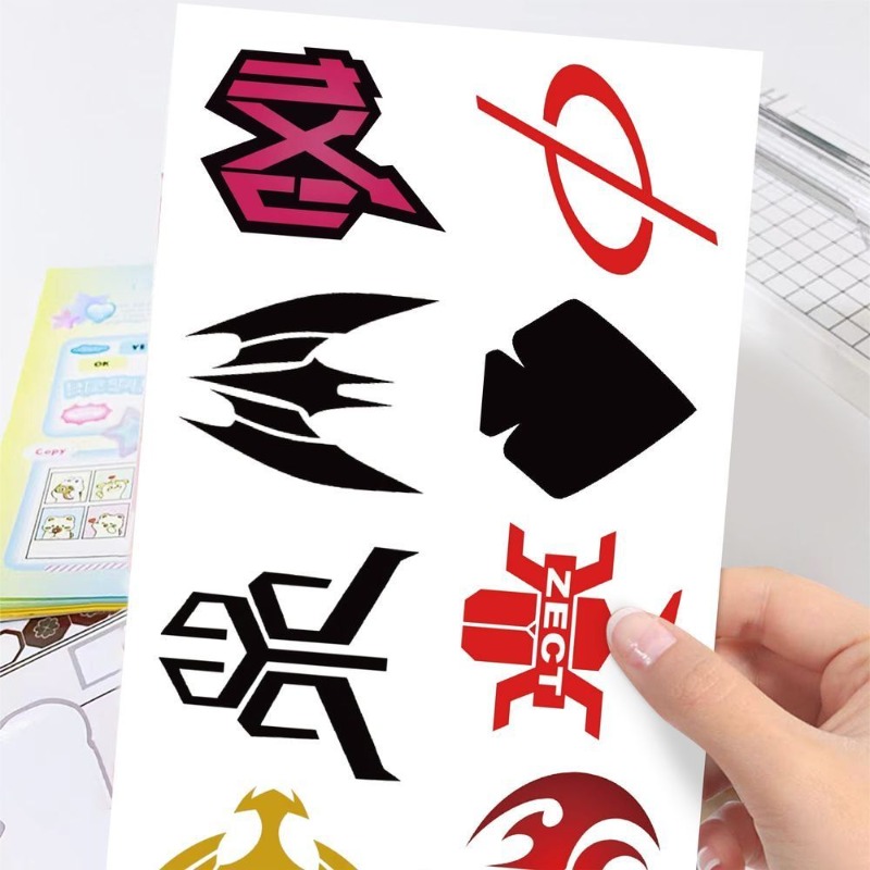 60 Sheets Kamen Rider Logo Sti - Artwork Craft recension och pris